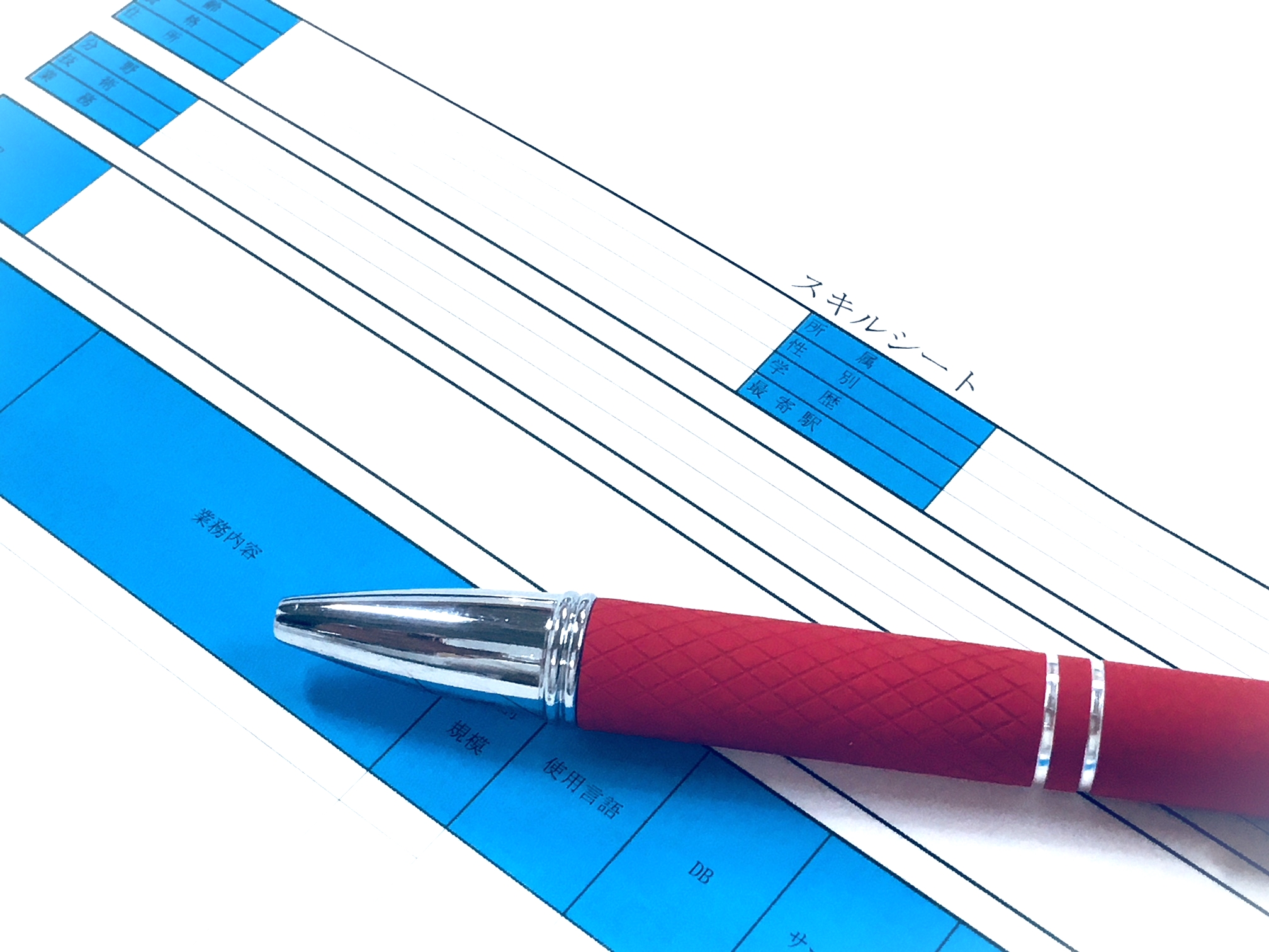 スキルシートの書き方